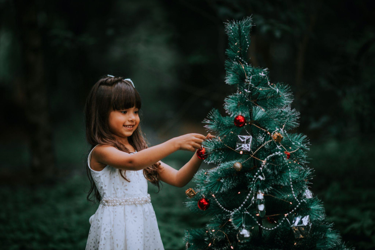 A Brief History of Christmas Ornaments and Flocked Trees